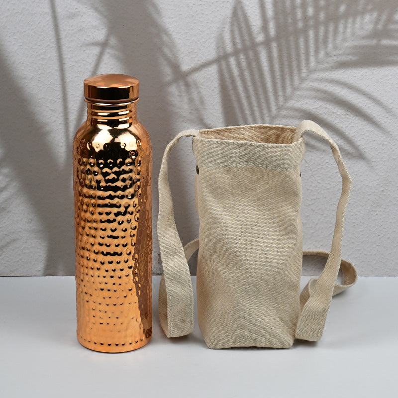 Ayurvedic Copper Plated Sports Water Bottle
