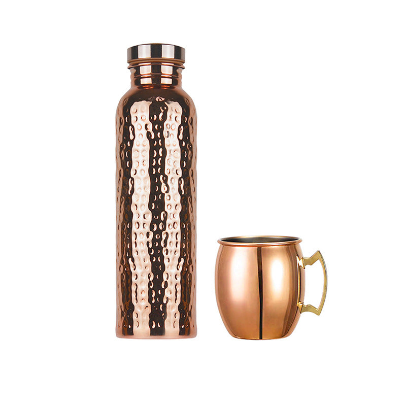 Ayurvedic Copper Plated Sports Water Bottle